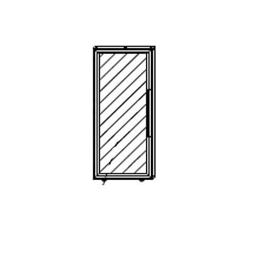 KELVINATOR PARTS Kelvinator 0USDWV Right Glass Door - SKU KEL0USDWV