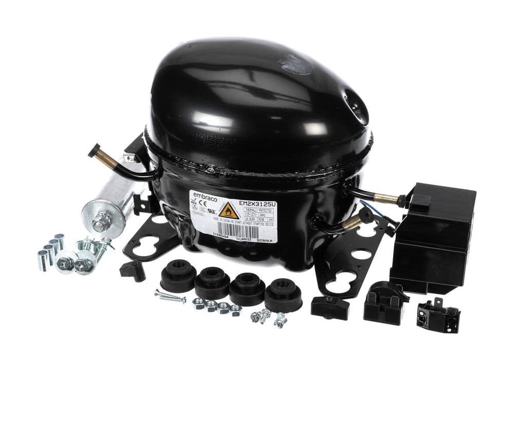 KELVINATOR PARTS Kelvinator 0USF28 Compressor; EM2X3125U 60HZ - SKU KEL0USF28