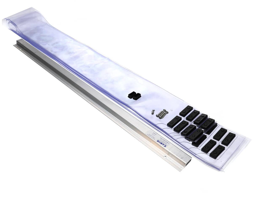KOLPAK PARTS Kolpak 500002710 Strip Curtain - 27-36INX84IN Translucent - SKU KLP500002710