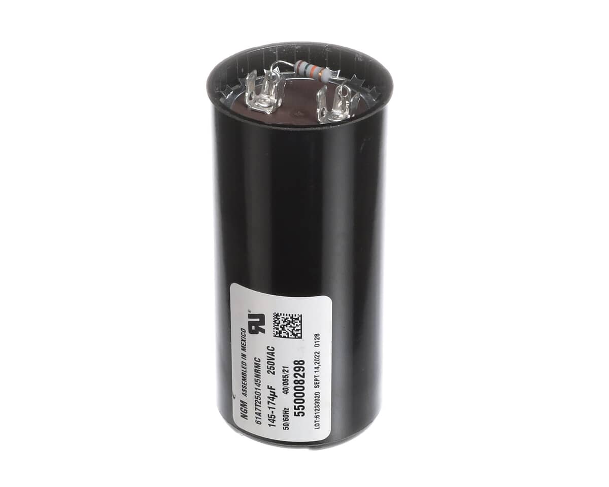 KOLPAK PARTS Kolpak 550008298 Capacitor Start 145-174 Mfd @ 250V W/ Re - SKU KLP550008298