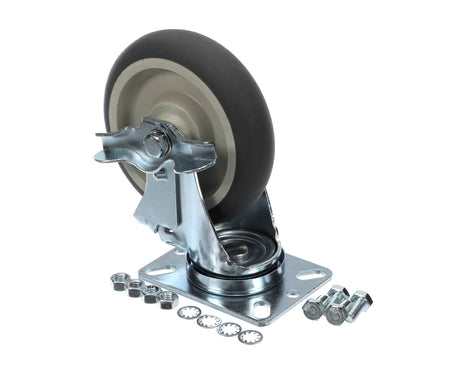 LAKESIDE PARTS Lakeside 09056 Rep CASTER-5IN Grey Dnt Swivel/Brake - SKU LAK09056