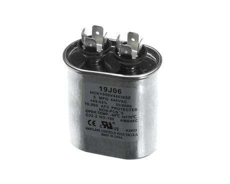 LENNOX PARTS Lennox 19J06 Run Capacitor 5 Mfd 440V Oval - SKU LEN19J06