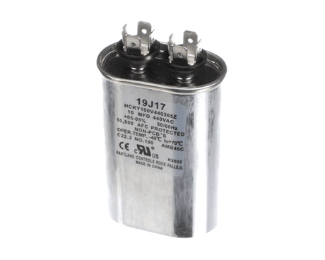 LENNOX PARTS Lennox 19J17 1/C Cap Run 10MFD@440VAC Oval - SKU LEN19J17