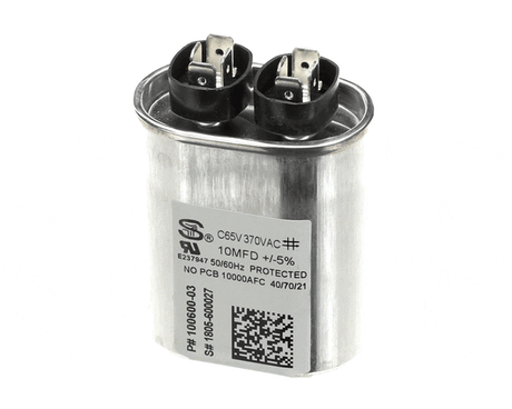 LENNOX PARTS Lennox 22W80 CAPACITOR-OVAL-10 370V - SKU LEN22W80