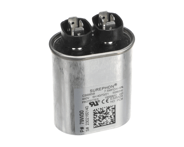 LENNOX PARTS Lennox 79W30 Run Capacitor 7.5 Mfd 440V Oval - SKU LEN79W30