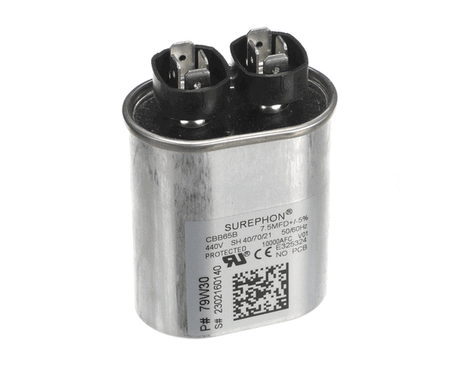LENNOX PARTS Lennox 79W30 Run Capacitor 7.5 Mfd 440V Oval - SKU LEN79W30