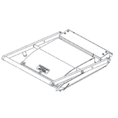 LANG PARTS Lang 2F-50800-93 Casting Bottom Pb Griddle - SKU LG2F-50800-93