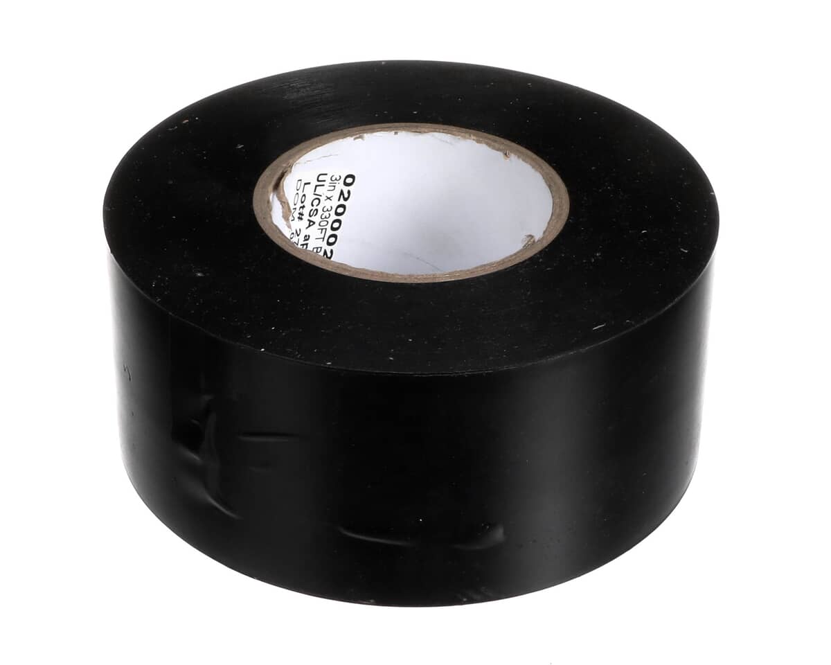 MULTIPLEX PARTS Multiplex 020002955 Tape 3IN X 330 Ft Blk PVC - SKU MANB020002955