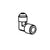 MULTIPLEX PARTS Multiplex 19-0594 Fitting 3/8 Mf X 3/8 Mnpt Elbo - SKU MANB19-0594
