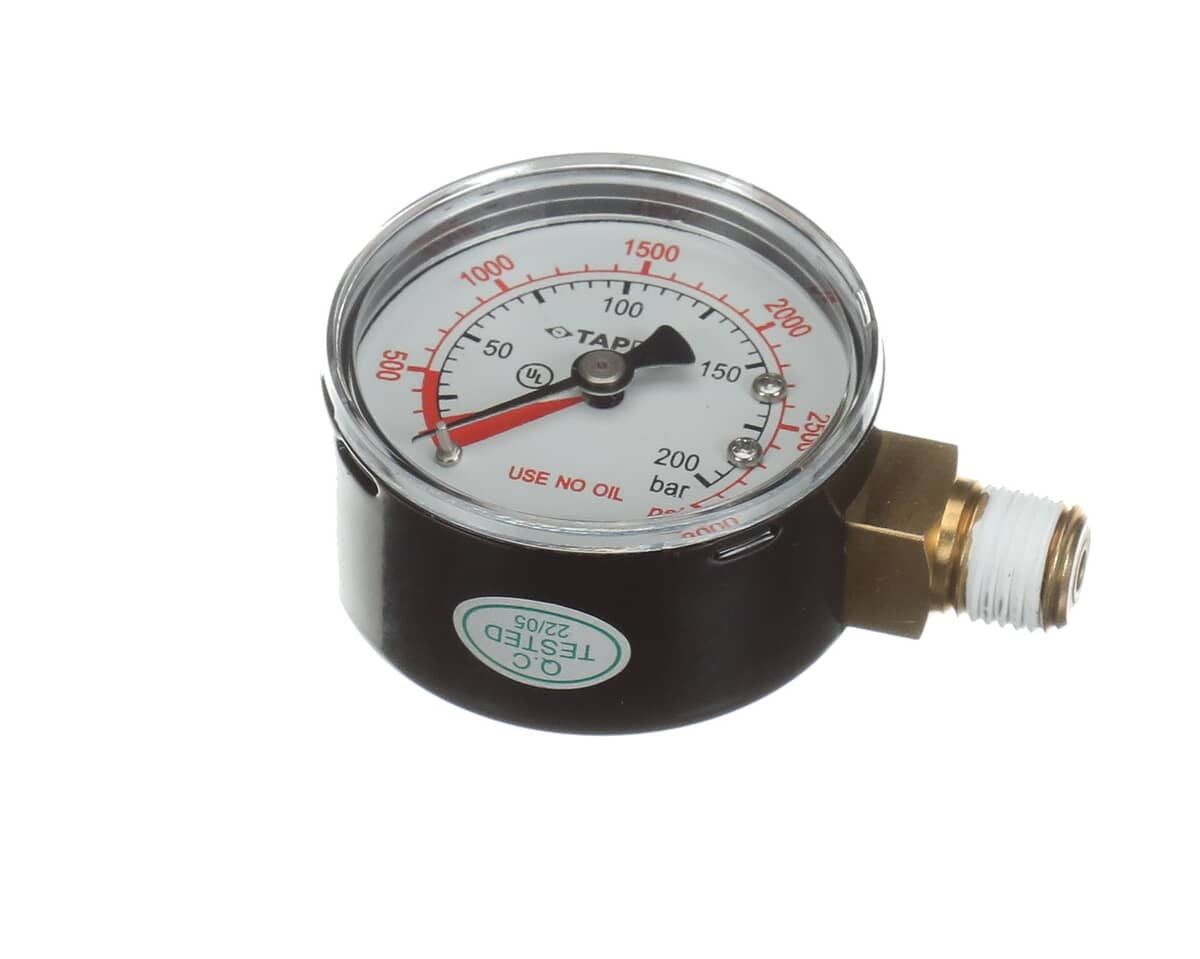 MULTIPLEX PARTS Multiplex 6603 Gauge Left Hand 0 To 3000 PSI - SKU MANB6603