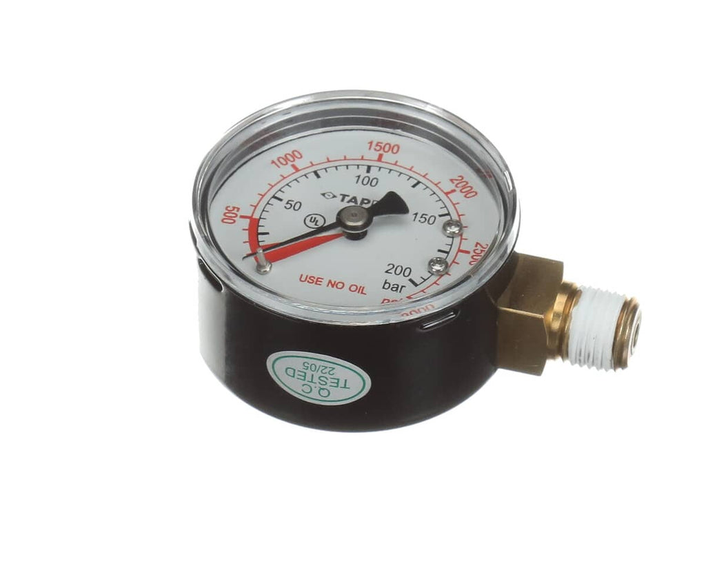 MULTIPLEX PARTS Multiplex 6603 Gauge Left Hand 0 To 3000 PSI - SKU MANB6603