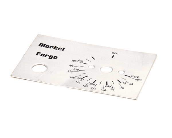 MARKET FORGE PARTS Market Forge 10-6247 Nameplate Control Box - SKU MAR10-6247