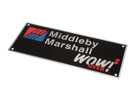 MIDDLEBY PARTS Middleby 69743 Lbl Mm PS360WOW Logo 2 5X11.5 - SKU MD69743