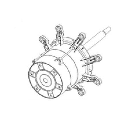 MIDDLEBY PARTS Middleby 76118 Blower Motor Haventic L9 230V 3PH 60HZ - SKU MD76118