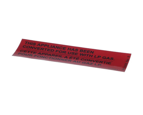 MAGIKITCHN PARTS Magikitchn 2M-PP10426 Lbl Gas Notice Cvrsn LP - SKU MK2M-PP10426