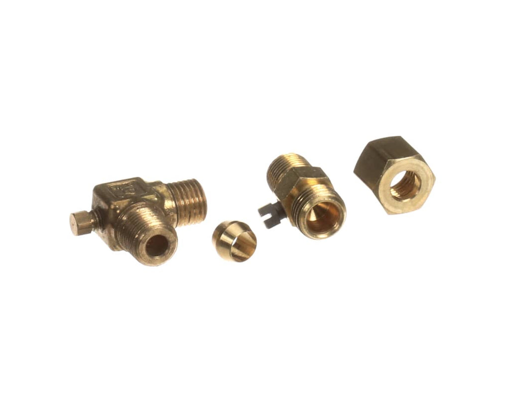MAGIKITCHN PARTS Magikitchn 2V-P8901-78 Vlv Plt Brs .25 Tu X 1/8 NPT - SKU MK2V-P8901-78