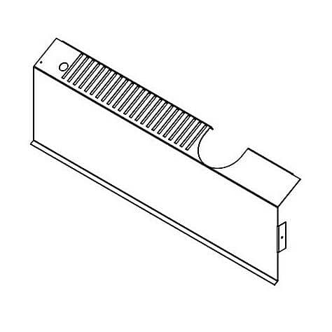 MARSAL PIZZA OVENS PARTS Marsal Pizza Ovens 70053 Rt Heat Shield - SKU MRS70053