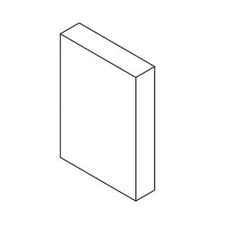 MARSAL PIZZA OVENS PARTS Marsal Pizza Ovens 70259 Yellow Brick 8-1/2 X 6 X 1-1/2 - SKU MRS70259