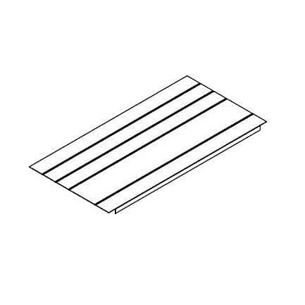 MARSAL PIZZA OVENS PARTS Marsal Pizza Ovens 70457 Sd Brick Plate 4-PIE RH - SKU MRS70457