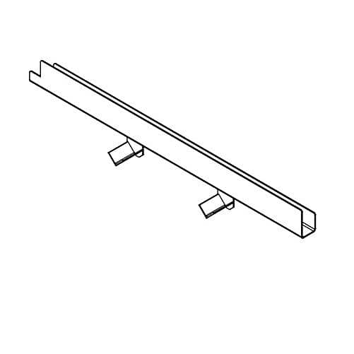 MARSAL PIZZA OVENS PARTS Marsal Pizza Ovens 71753 Wf Brick Baffle Bracket Assy - SKU MRS71753