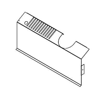 MARSAL PIZZA OVENS PARTS Marsal Pizza Ovens 71757 WF60 Heat Shield Right - SKU MRS71757