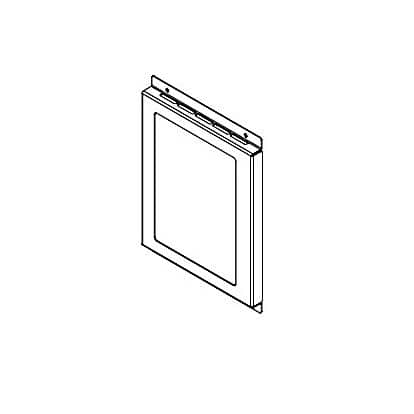 MARSAL PIZZA OVENS PARTS Marsal Pizza Ovens 71785 Wf Out Glass Trim, Raw - SKU MRS71785