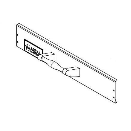 MARSAL PIZZA OVENS PARTS Marsal Pizza Ovens 71977 Burner Door MB42/MBAAA - SKU MRS71977