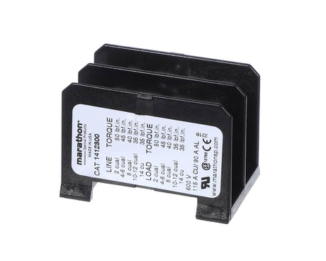 MARSHALL AIR PARTS Marshall Air 500973 Terminal Block 2 Pole 600V 115A - SKU MSA500973