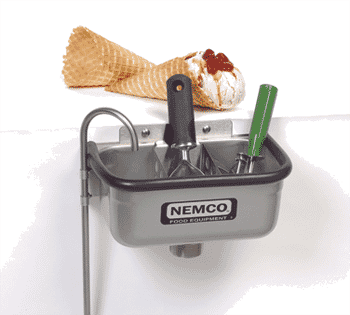 NEMCO PARTS Nemco 77316-10A Ice Cream Spade Dipper Well 10IN - SKU NEM77316-10A