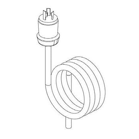PRINCE CASTLE PARTS Prince Castle 72-519S Power Cord - SKU PC72-519S