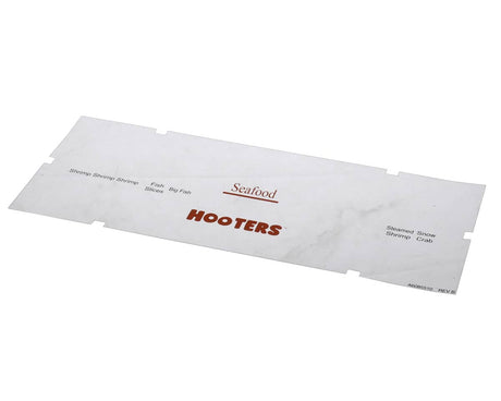 PITCO PARTS Pitco A6085510 Label Ovrly Hoa Seafood - SKU PTA6085510