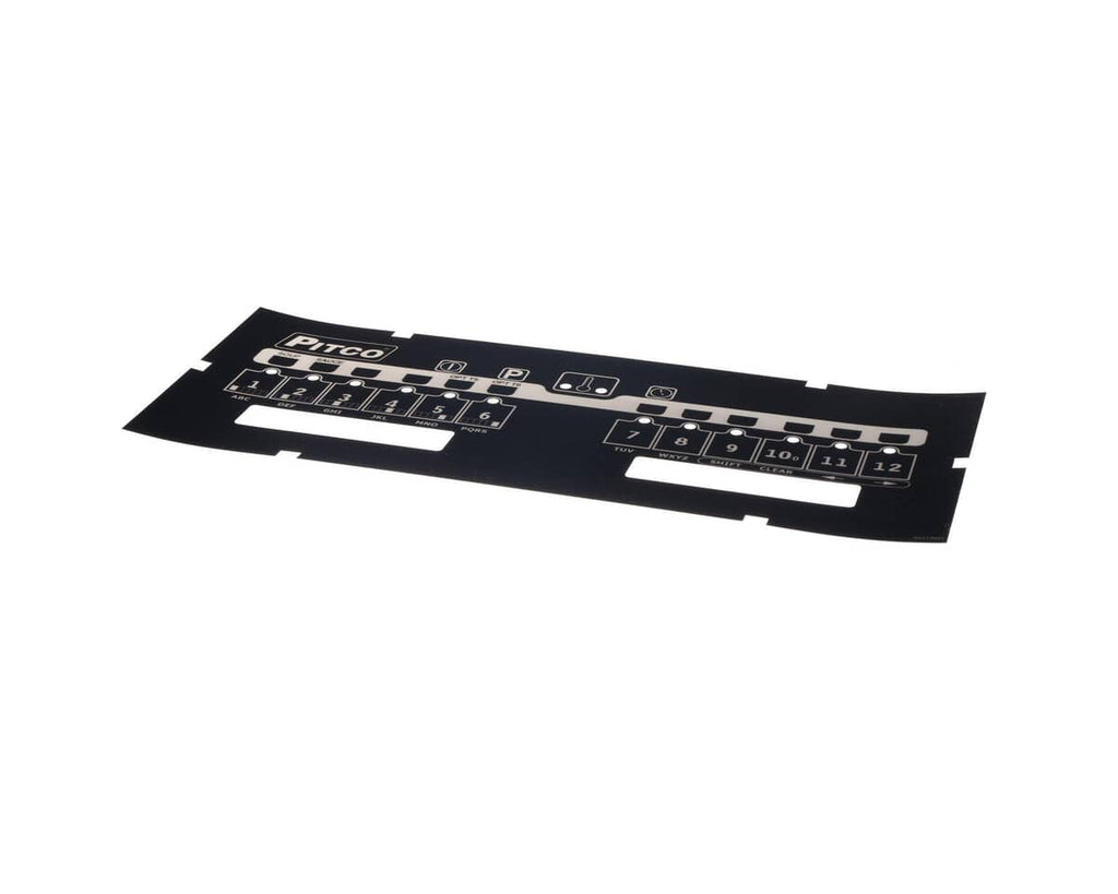 PITCO PARTS Pitco A6113601 Lbl Ovrly I12 6SLOT Cfa Srt - SKU PTA6113601