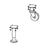 PITCO PARTS Pitco B3901502 Caster 7 Set W/Hardware (Jarvis) - SKU PTB3901502