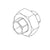 PITCO PARTS Pitco P7036902 Union Blk 1/2 - SKU PTP7036902