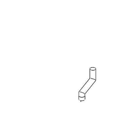 RATIONAL PARTS Rational 60.75.535P Venting Pipe For Combi-Duo - SKU RATL60.75.535P