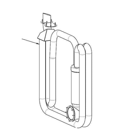 RATIONAL PARTS Rational 74.01.180S Hot Air Heat Exchanger - SKU RATL74.01.180S