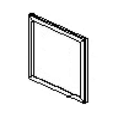 RANDELL PARTS Randell HDDOR010L Door. Left - Pike Slider For 40048A/40048SSA - SKU RDHDDOR010L