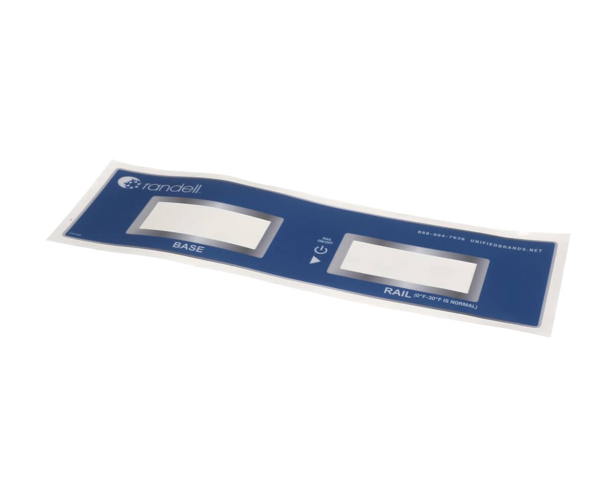 RANDELL PARTS Randell PPSTK1802 Overlay Control Panel 8000N Common - SKU RDPPSTK1802