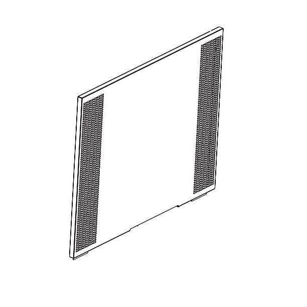 RANDELL PARTS Randell RPBCK1705 Rp BCK1705 Stainless Back - SKU RDRPBCK1705