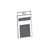 RANDELL PARTS Randell RPLVR1705 Louver, 20X24.5 Hinged Right DPT120 - SKU RDRPLVR1705