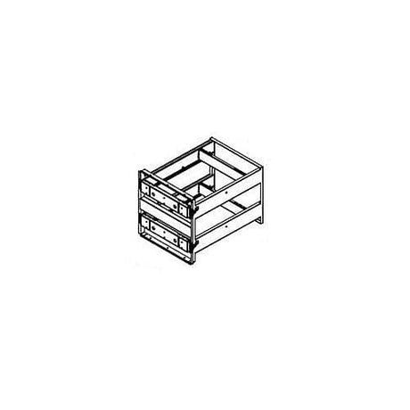 RANDELL PARTS Randell RPMOD010A Drawer Assy 27W X 33D X 25H 2DR Extendable (St - SKU RDRPMOD010A
