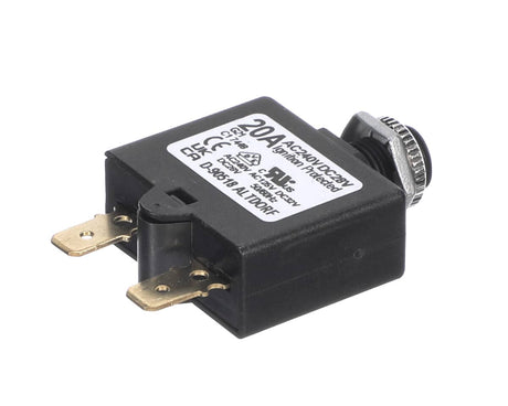ROBOT COUPE PARTS Robot Coupe 118472 Circuit Breaker 20 Amp (R5-7VV) - SKU ROB118472