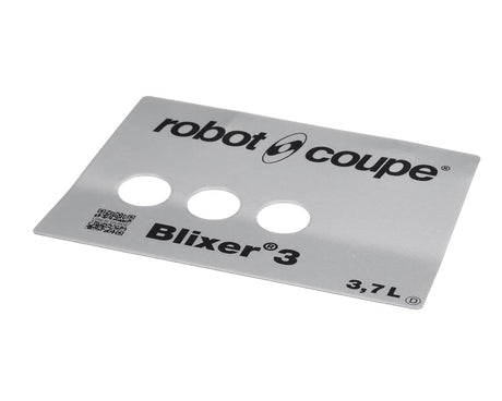 ROBOT COUPE PARTS Robot Coupe 39784 Front Plate Assembly BLIXER3D - SKU ROB39784