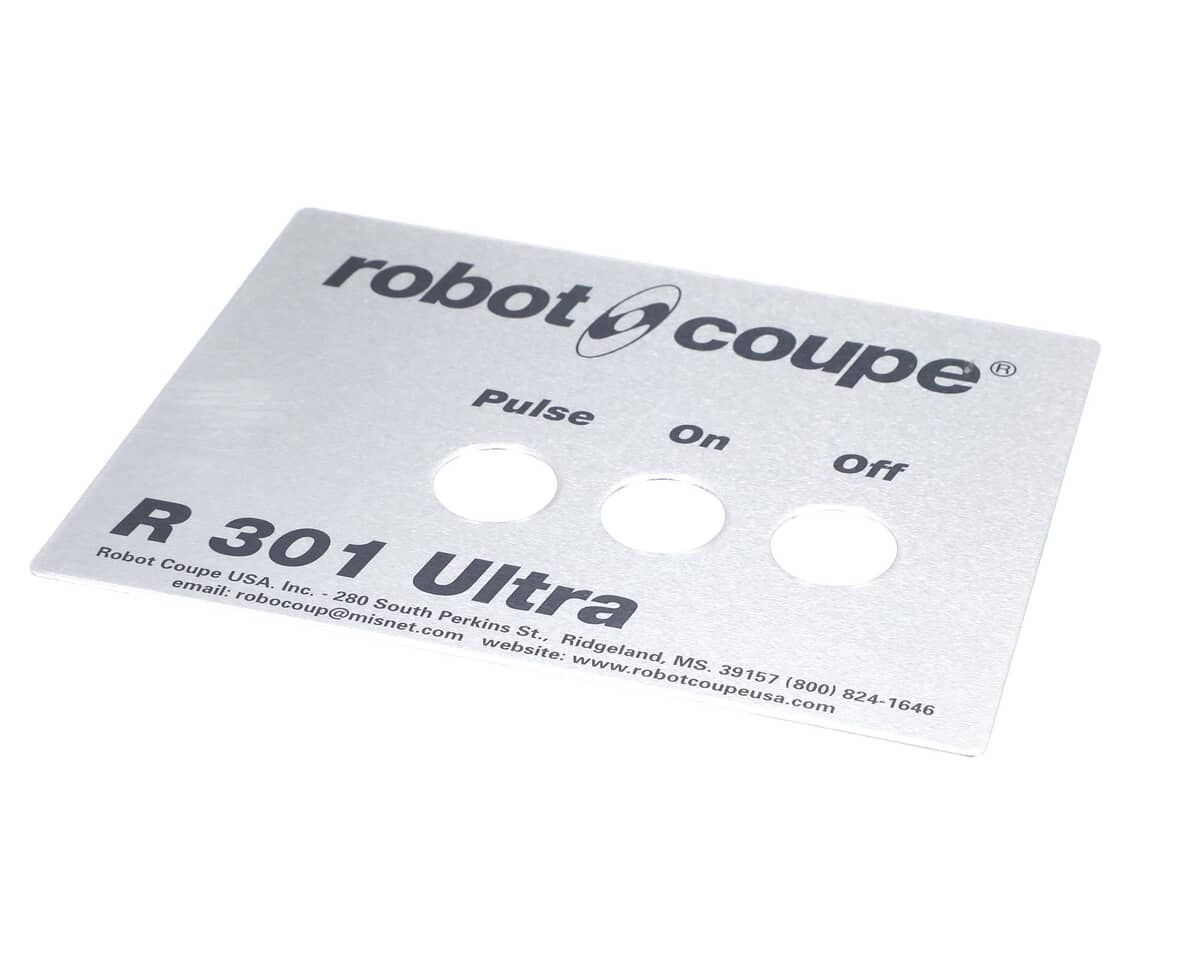 ROBOT COUPE PARTS Robot Coupe 405865 Front Plate R301UB Us - SKU ROB405865
