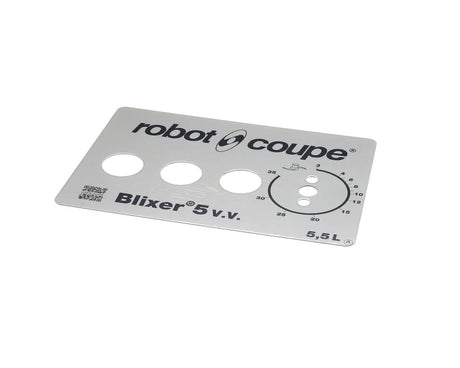 ROBOT COUPE PARTS Robot Coupe 406280 Blixer 5VVA Front Plate - SKU ROB406280