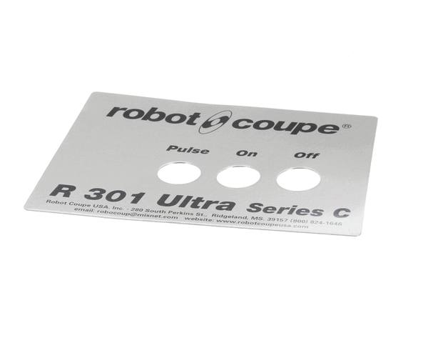 ROBOT COUPE 407572 R301UC US FRONT PLATE