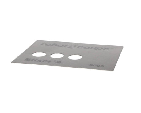 ROBOT COUPE PARTS Robot Coupe 407841 BLIXER4 Mono Front Plate - SKU ROB407841
