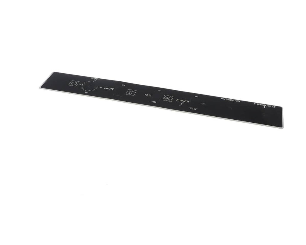 ROYAL RANGE PARTS Royal Range 2555 Control Panel Decal - SKU ROY2555
