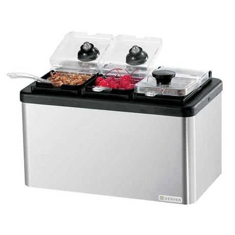 SERVER PRODUCTS PRODUCTS PARTS Server Products 87280 Mini Bar 3 Jar - SKU SER87280