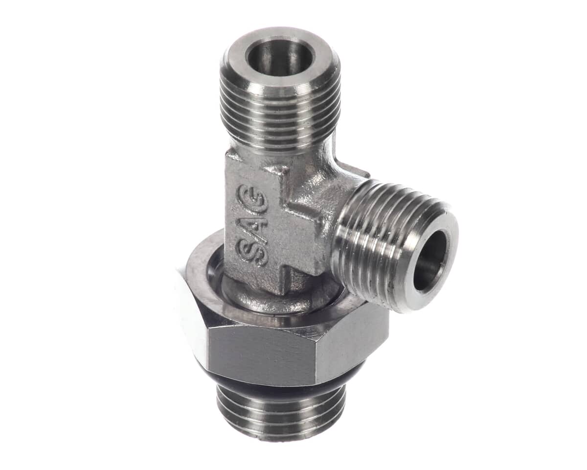 SCHAERER PARTS Schaerer 3370072112 Screw-In L Connection M12-M12-G1/4 Inox - SKU SH3370072112